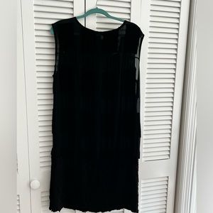 Black chemise style dress by Babette